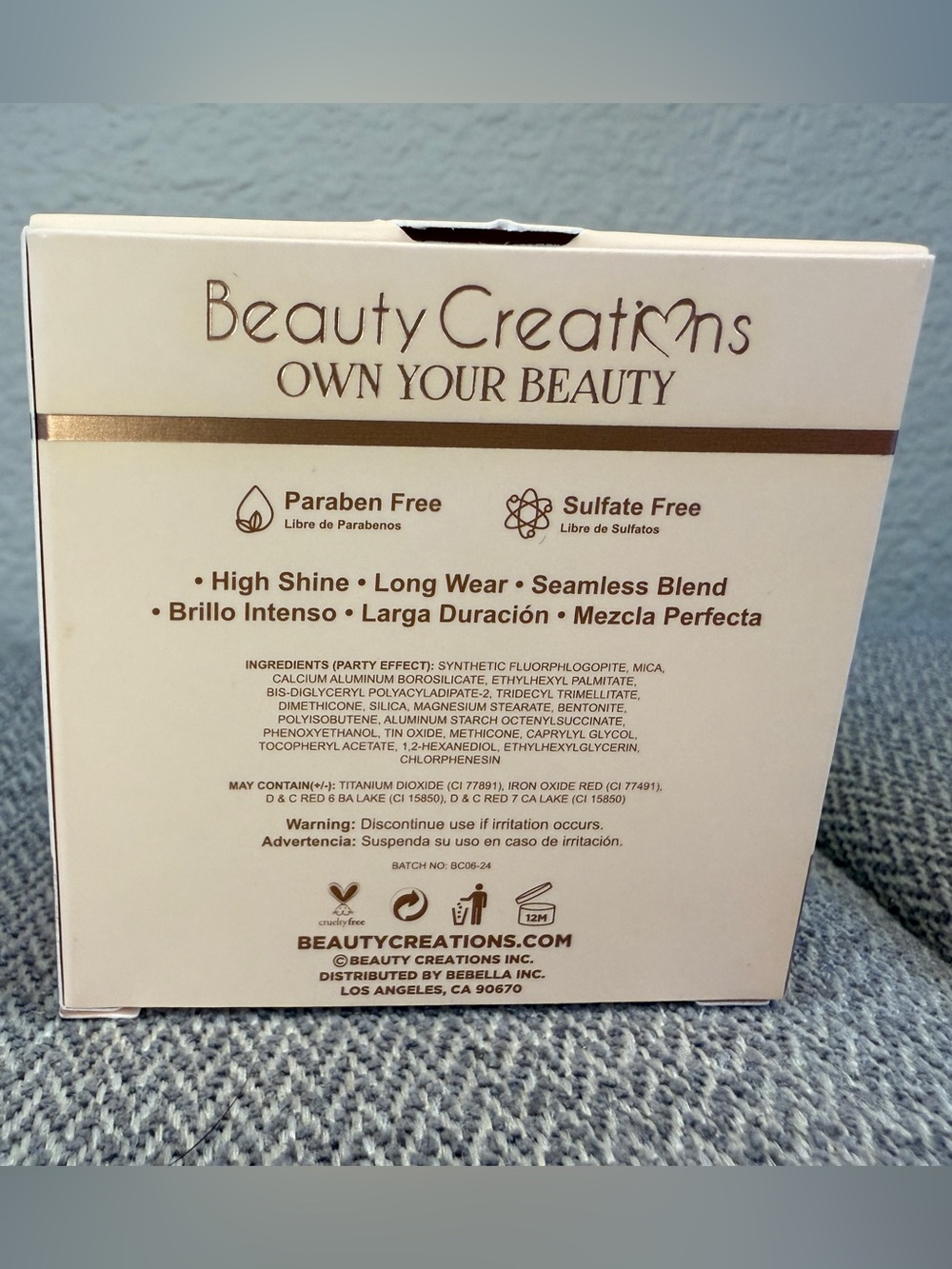 Beauty Creations Final Finish Baked Highlighter — Party Effect - Picture 8 of 12